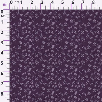 Twilight Grape Grove Pattern 14 Minky Fabric
