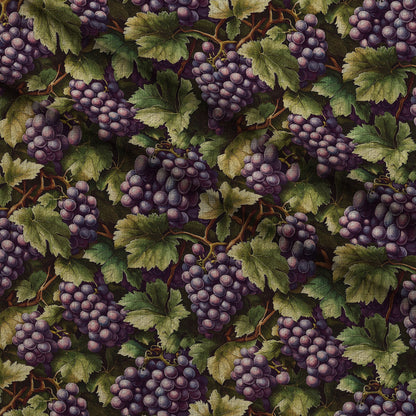 Twilight Grape Grove Pattern 3 Minky Fabric