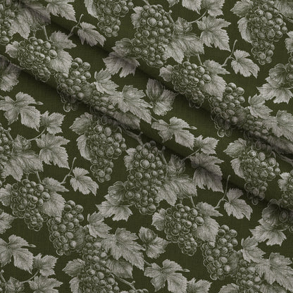 Twilight Grape Grove Pattern 6 Minky Fabric