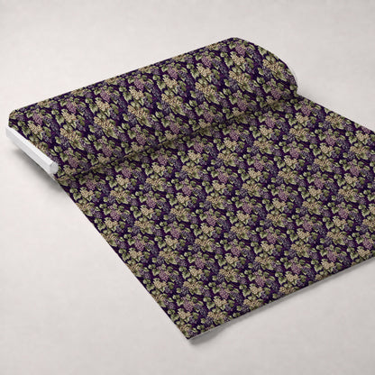 Twilight Grape Grove Pattern 7 Minky Fabric