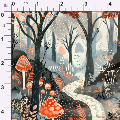 Twilight Grove Pattern 2 Minky Fabric