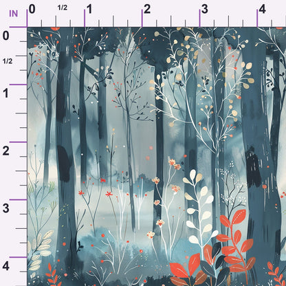 Twilight Grove Pattern 5 Minky Fabric