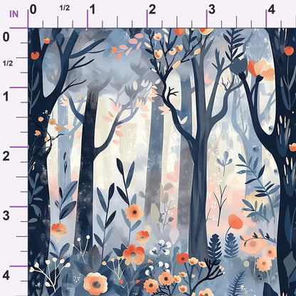 Twilight Grove Pattern 9 Minky Fabric