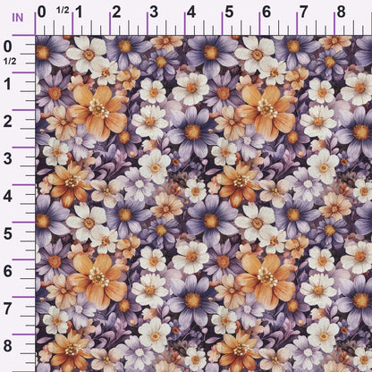 Twilight Meadow Pattern 1 Minky Fabric