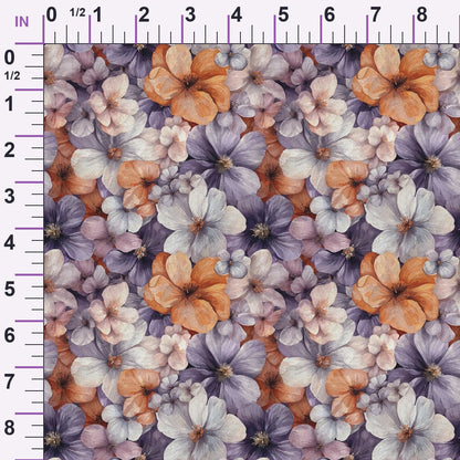 Twilight Meadow Pattern 3 Minky Fabric