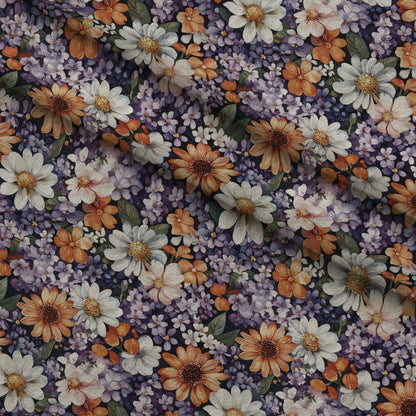Twilight Meadow Pattern 5 Minky Fabric