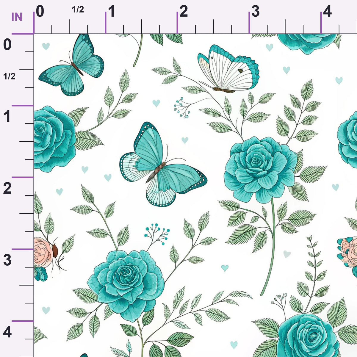 Twilight Rose Rookery Pattern 12 Minky Fabric