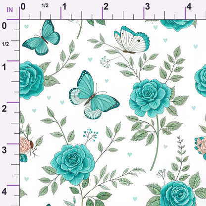 Twilight Rose Rookery Pattern 12 Minky Fabric