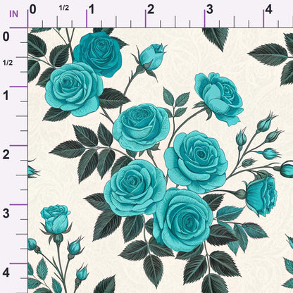 Twilight Rose Rookery Pattern 17 Minky Fabric