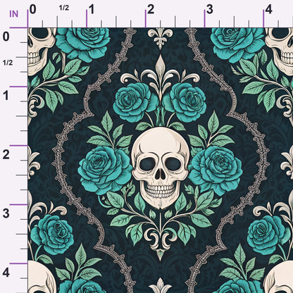 Twilight Rose Rookery Pattern 18 Minky Fabric