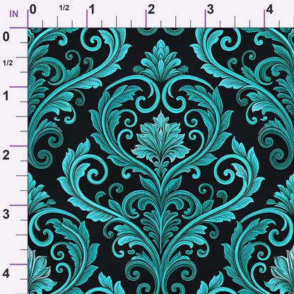 Twilight Rose Rookery Pattern 2 Minky Fabric