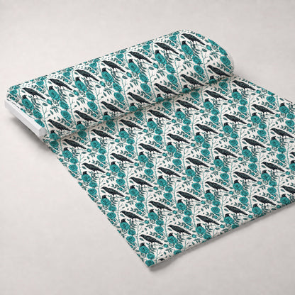 Twilight Rose Rookery Pattern 25 Minky Fabric