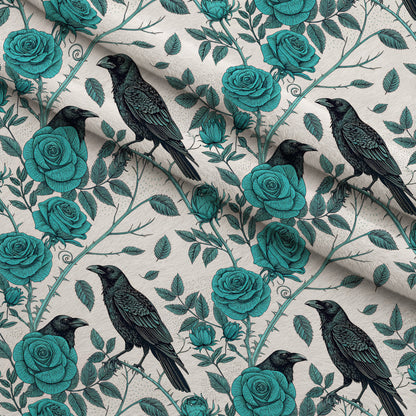 Twilight Rose Rookery Pattern 25 Minky Fabric