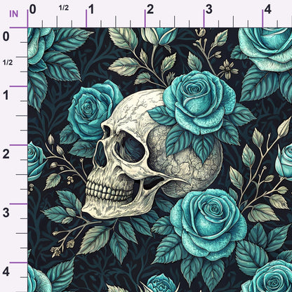 Twilight Rose Rookery Pattern 7 Minky Fabric