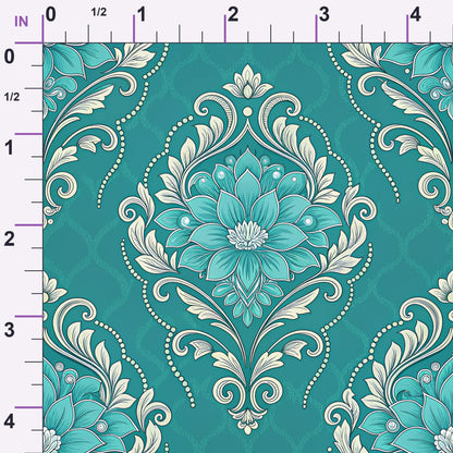 Twilight Rose Rookery Pattern 8 Minky Fabric