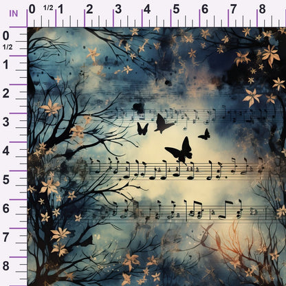 Twilight Serenade Pattern 1 Minky Fabric