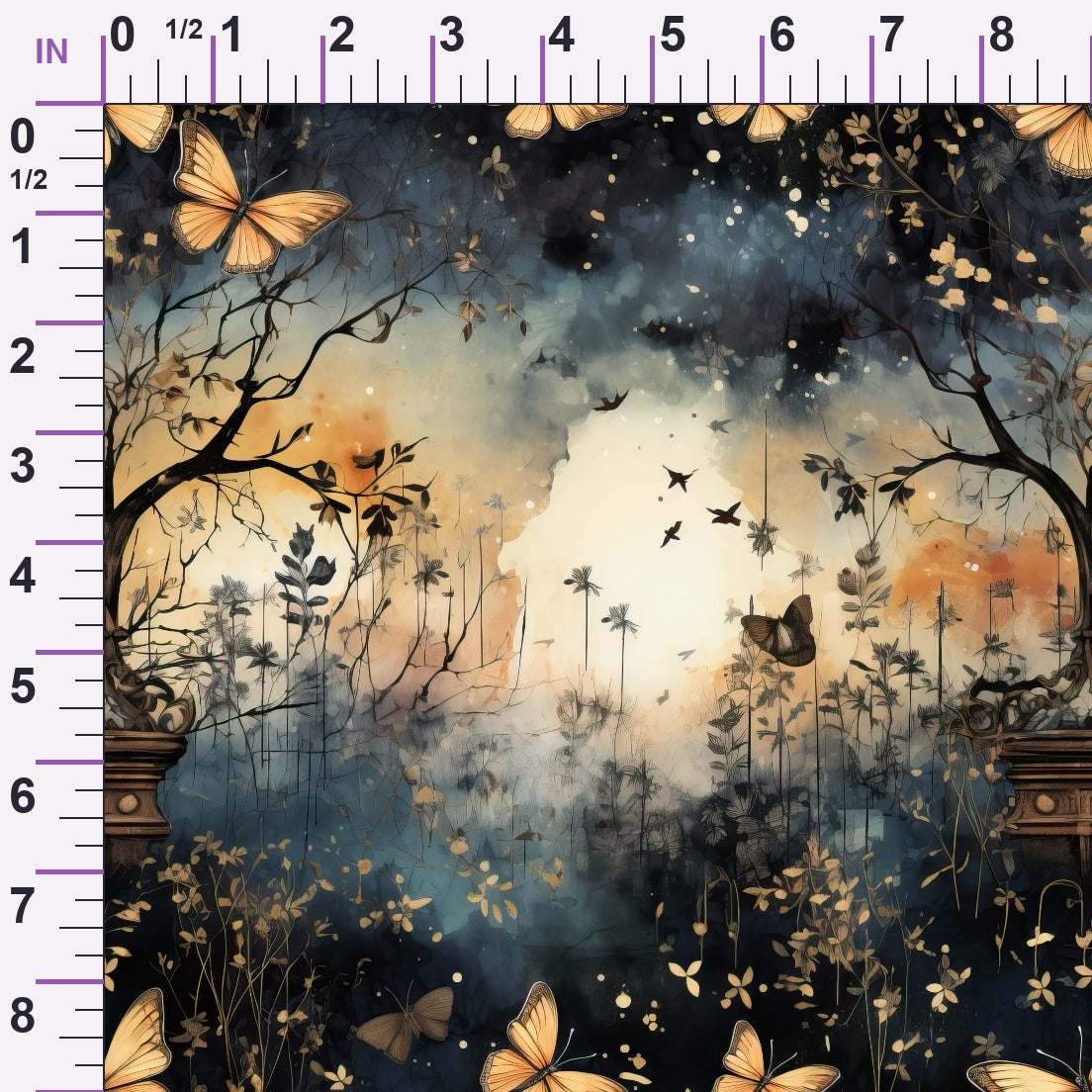 Twilight Serenade Pattern 12 Minky Fabric