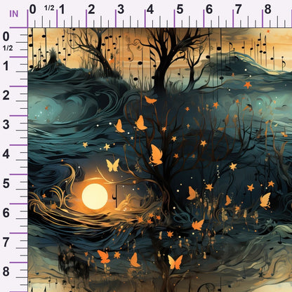 Twilight Serenade Pattern 2 Minky Fabric