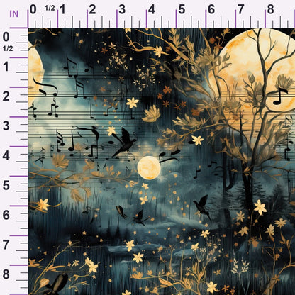 Twilight Serenade Pattern 3 Minky Fabric
