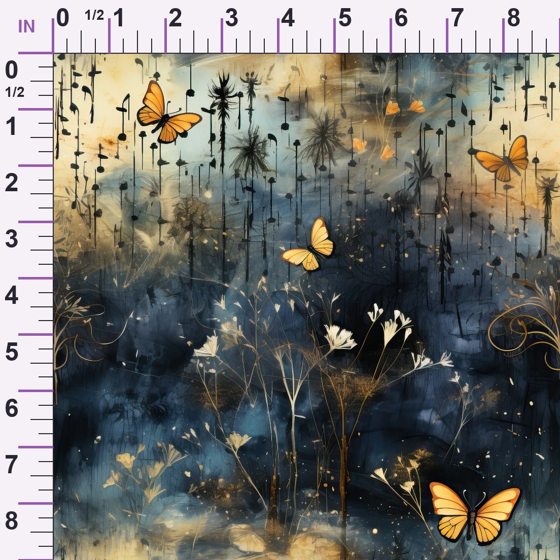 Twilight Serenade Pattern 4 Minky Fabric