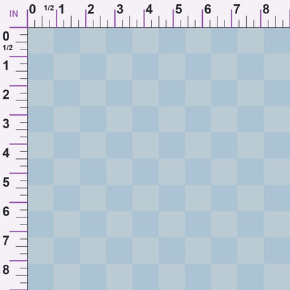 Two Tone Checkered Spindle Minky Fabric