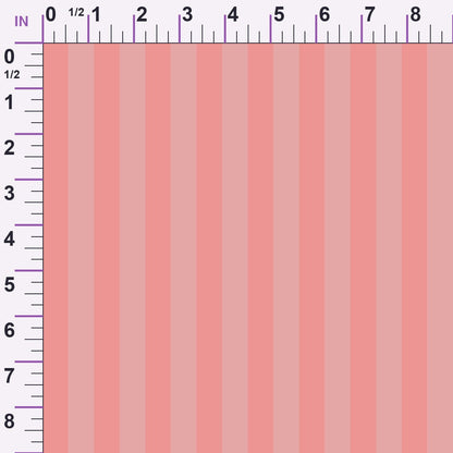 Two Tone Peach Puff Stripes Minky Fabric