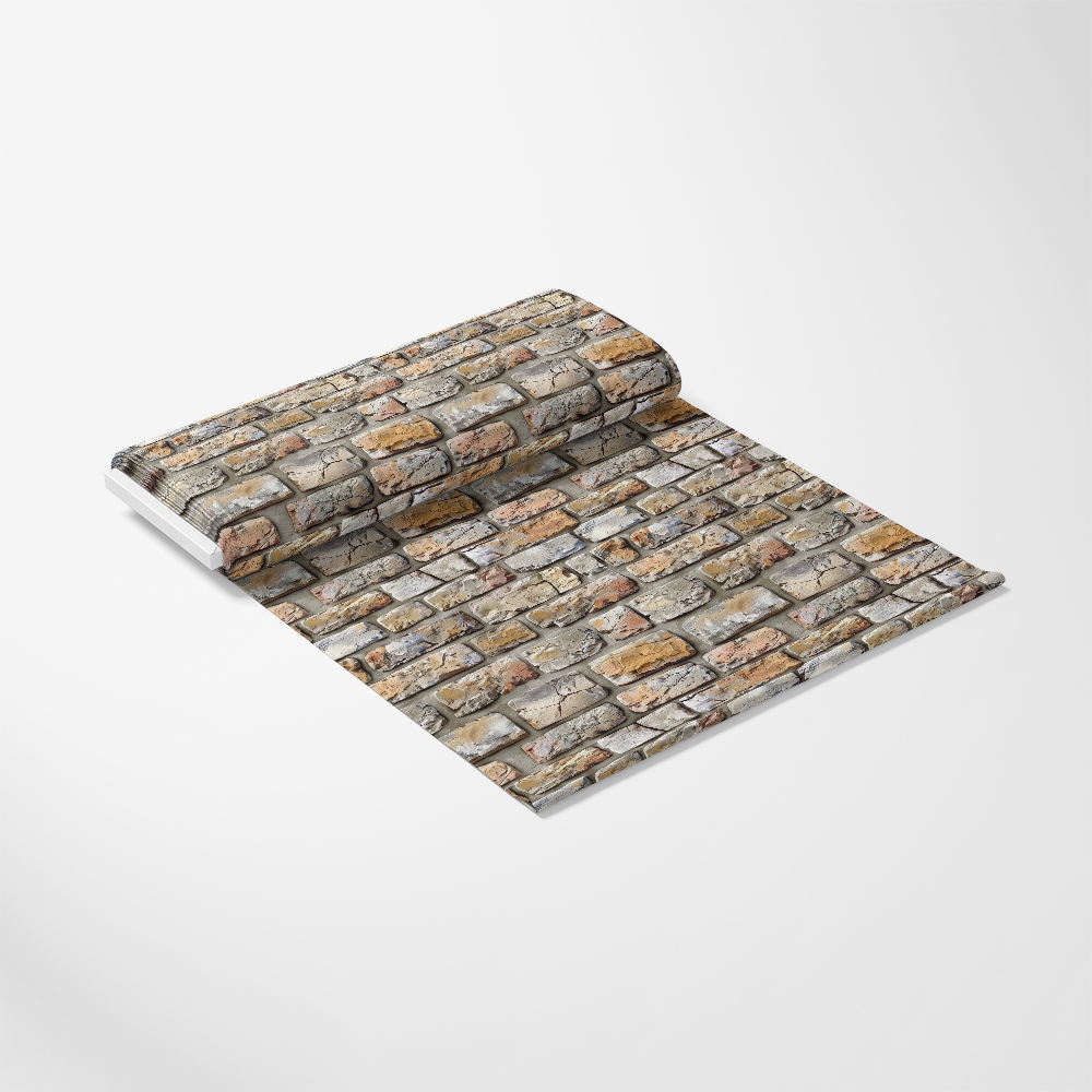 Brick Walls Pattern 28 Quilting Cotton Fabric