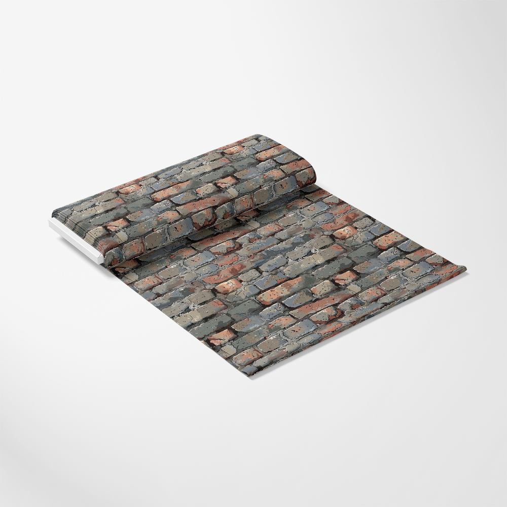 Brick Walls Pattern 30 Quilting Cotton Fabric