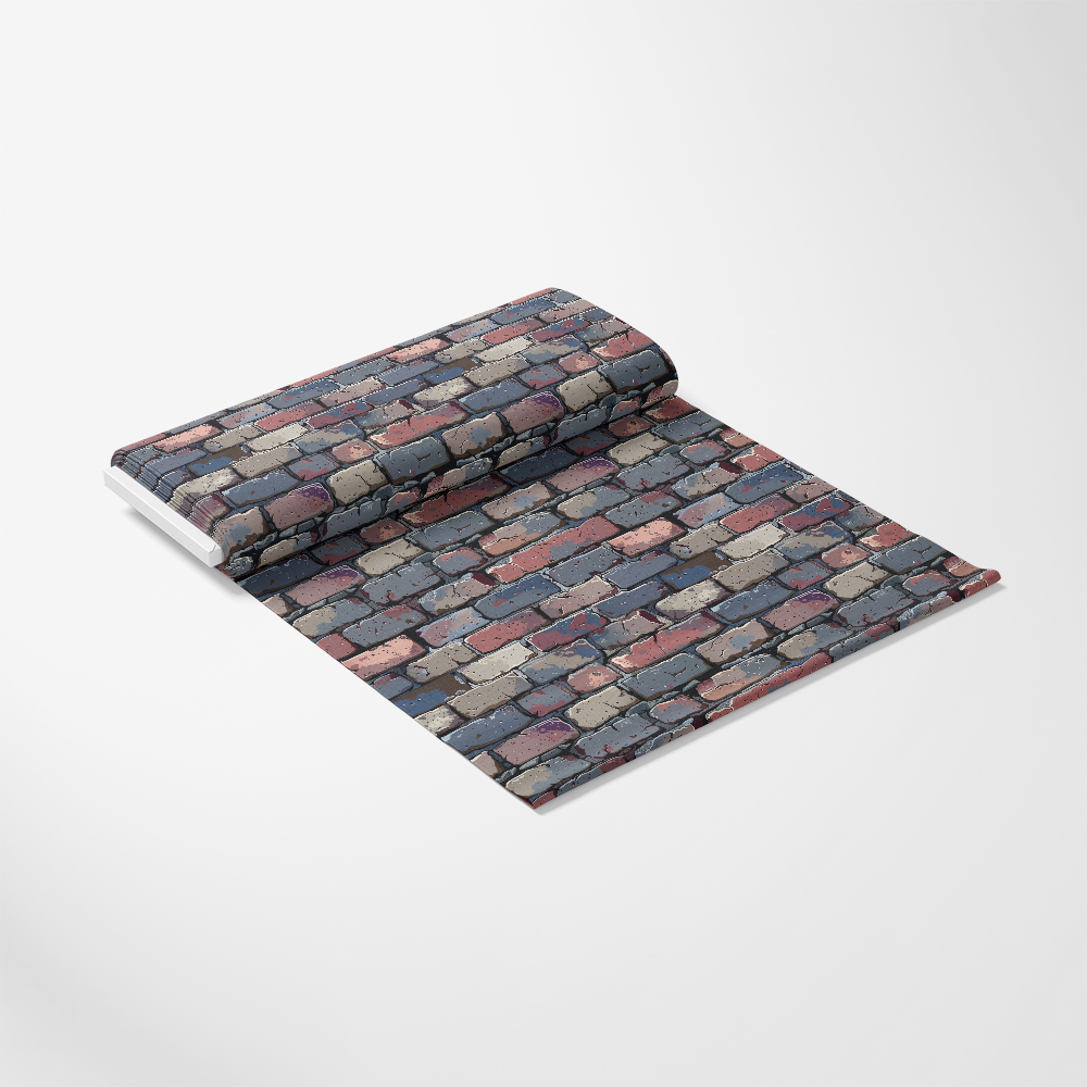 Brick Walls Pattern 32 Quilting Cotton Fabric