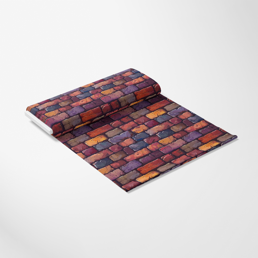 Brick Walls Pattern 17 Quilting Cotton Fabric