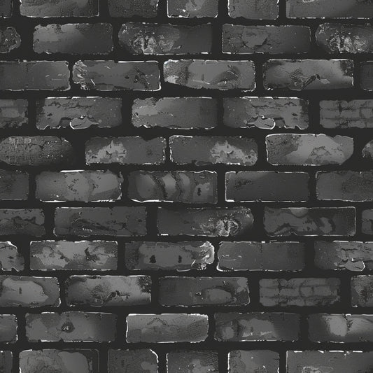 Brick Walls Pattern 18 Quilting Cotton Fabric