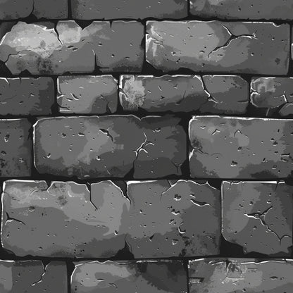 Brick Walls Pattern 19 Quilting Cotton Fabric