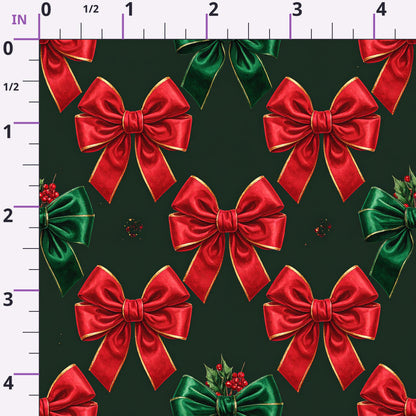 Velvet Noel Garden Pattern 1 Minky Fabric