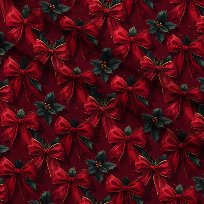 Velvet Noel Garden Pattern 12 Minky Fabric