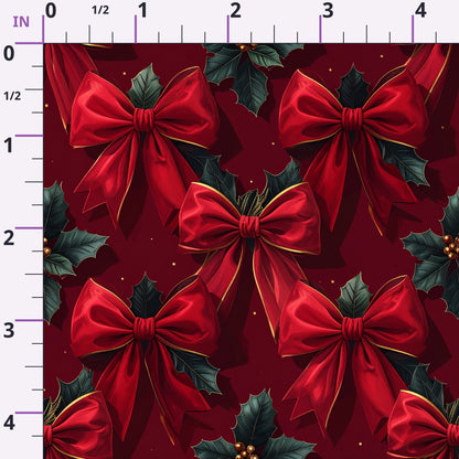 Velvet Noel Garden Pattern 12 Minky Fabric