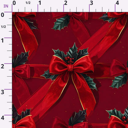 Velvet Noel Garden Pattern 13 Minky Fabric