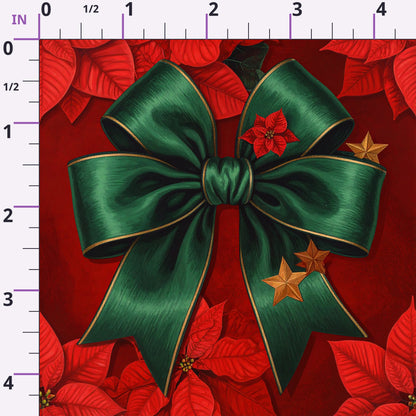 Velvet Noel Garden Pattern 15 Minky Fabric