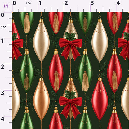 Velvet Noel Garden Pattern 16 Minky Fabric