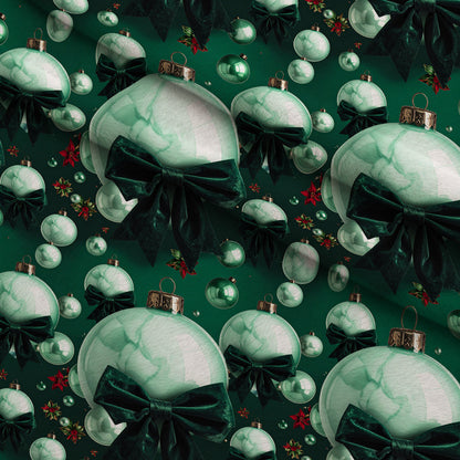 Velvet Noel Garden Pattern 17 Minky Fabric