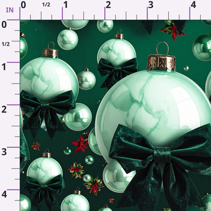 Velvet Noel Garden Pattern 17 Minky Fabric