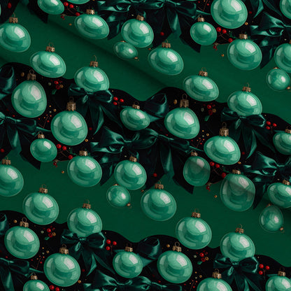 Velvet Noel Garden Pattern 18 Minky Fabric
