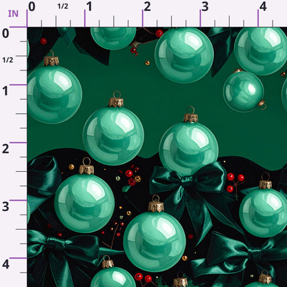 Velvet Noel Garden Pattern 18 Minky Fabric