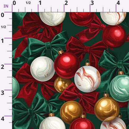 Velvet Noel Garden Pattern 25 Minky Fabric