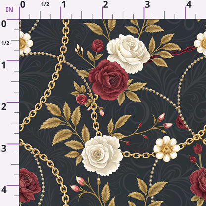 Velvet Rose Reverie Pattern 19 Minky Fabric