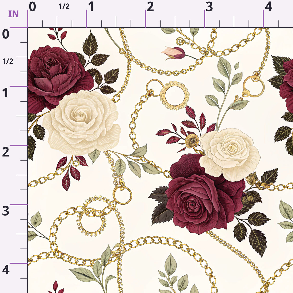 Velvet Rose Reverie Pattern 3 Minky Fabric
