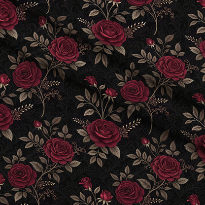 Velvet Rose Reverie Pattern 5 Minky Fabric