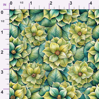 Verdant Blooms Pattern 11 Minky Fabric