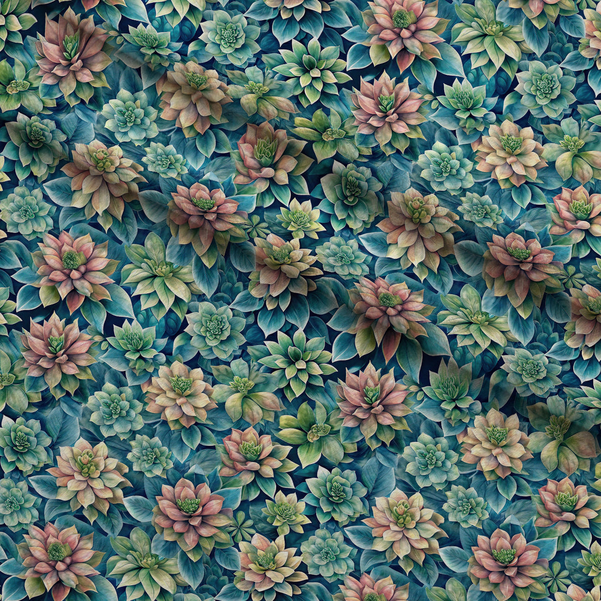 Verdant Blooms Pattern 12 Minky Fabric