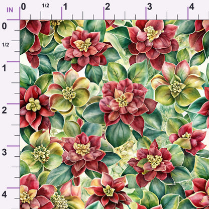 Verdant Blooms Pattern 16 Minky Fabric