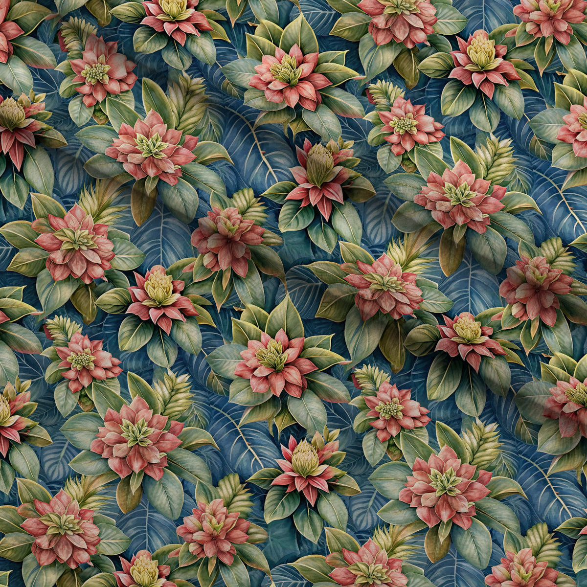 Verdant Blooms Pattern 2 Minky Fabric